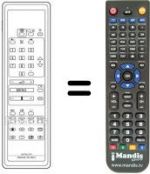 Replacement remote control UFD 41