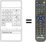 Replacement remote control TP 390