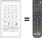 Replacement remote control FB 5026