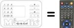 Replacement remote control TP 360