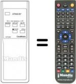 Replacement remote control VCP 600