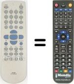 Replacement remote control VRF 2 PA