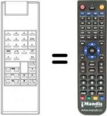 Replacement remote control 5652 09 12