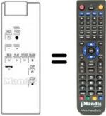 Replacement remote control DIGITAL CONTROL STEREO