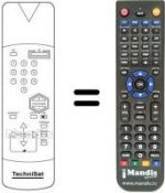 Replacement remote control WEIMAR 1