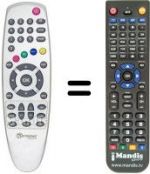 Replacement remote control 060508E
