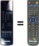Replacement remote control Technisat ST 3002 S (ver. 1)