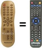 Replacement remote control Manhattan DSR 5500