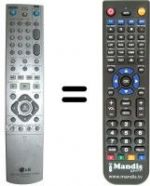 Replacement remote control LG RH-7900 H