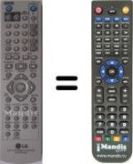 Replacement remote control Goldstar V 180