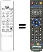 Replacement remote control Pace SSR 906