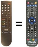 Replacement remote control Pace DSR 600