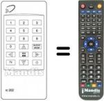 Replacement remote control Kathrein UFD 81