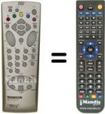 Replacement remote control Hifivox DTH 6000