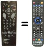 Replacement remote control Hifivox DTH 4000