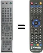 Replacement remote control Sony RDR-GX 700