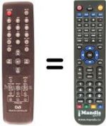 Replacement remote control GALAXY SC 5800 CI