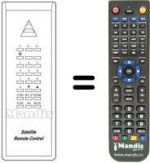 Replacement remote control Pace SS 3000