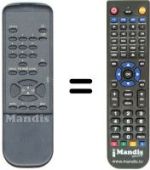 Replacement remote control Triax SR 20