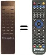 Replacement remote control Pace SS 6060
