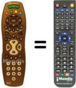 Replacement remote control Sagem ISD 3400