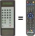 Replacement remote control Kronne S-03MD