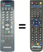 Replacement remote control Samsung TX14N3F3X