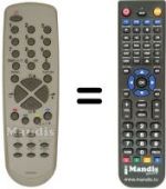 Replacement remote control Sinudyne 14605
