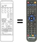 Replacement remote control Sinudyne 2004C