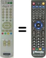 Replacement remote control Sony RM-X800