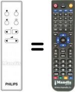 Replacement remote control REMCON1367