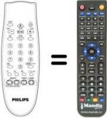 Replacement remote control REMCON1332