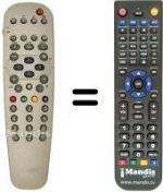 Replacement remote control REMCON1293