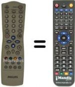 Replacement remote control REMCON1262
