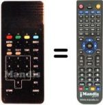 Replacement remote control REMCON974