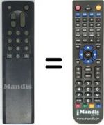 Replacement remote control RC9076-00B