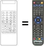 Replacement remote control Waltham WT655