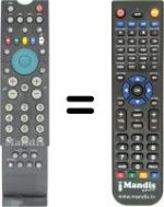 Replacement remote control RC2001 / 01B