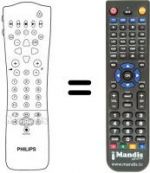 Replacement remote control REMCON1344