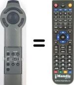 Replacement remote control Philips 14AA332419B