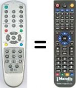 Replacement remote control LG RZ20LA31
