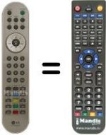 Replacement remote control LG RZ17LZ20