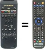 Replacement remote control Thomson 925TX1502