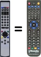Replacement remote control Nikkei N0520