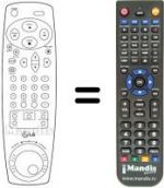 Replacement remote control LG AH999P