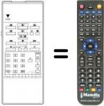 Replacement remote control Marantz MV762