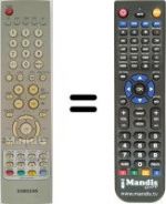Replacement remote control Samsung BN59-00343A