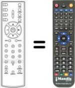 Replacement remote control RC4