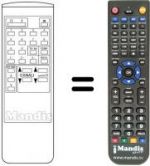 Replacement remote control Basic Line 3921