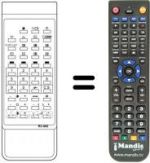 Replacement remote control REMCON1373